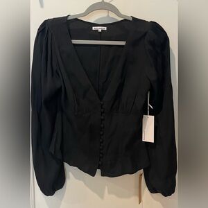 Women’s Reformation top size medium black